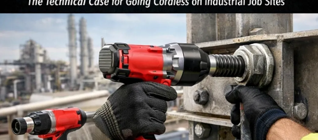 Utensili di fissaggio a batteria: il caso tecnico per passare al cordless nei cantieri industriali
